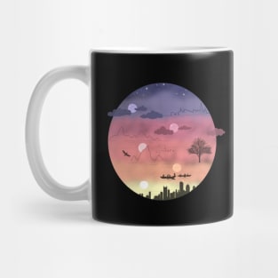 many lands under one sun graphic Mug